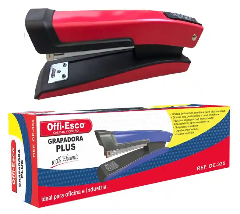 Grapadora Plus, Metalica, Grande, 0e/335 - Offiesco