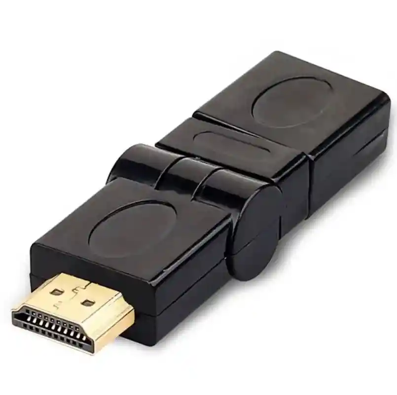 Adaptador Codo En L Hdmi Negro
