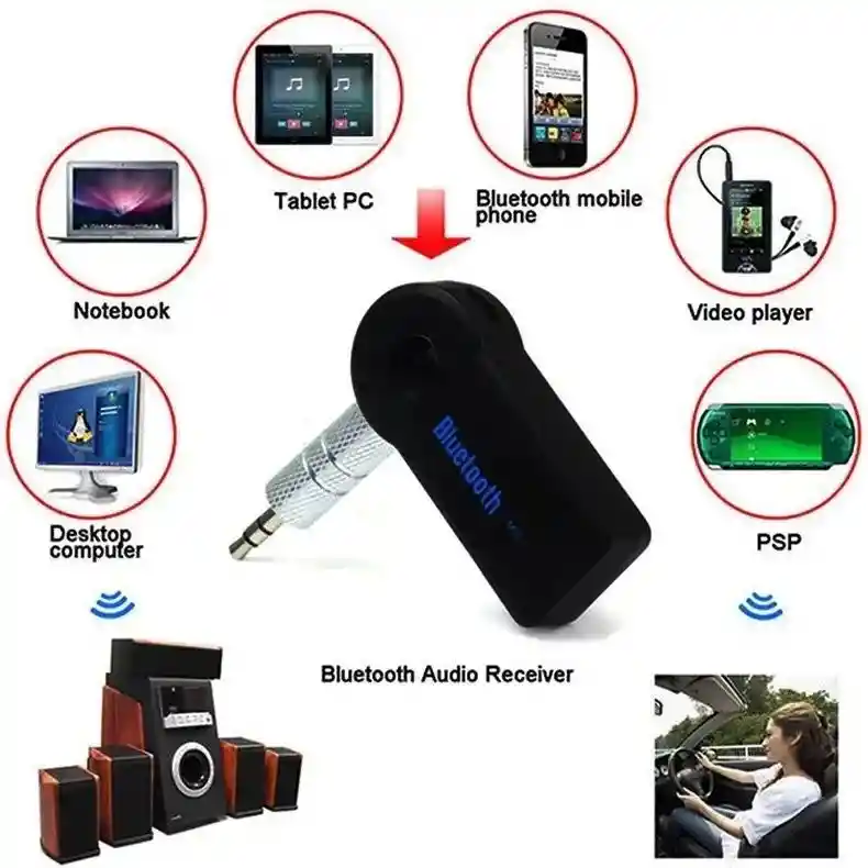 Receptor Bluetooth Para Carro 442 Nuevo