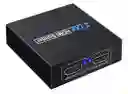 Multiplicador Splitter Hdmi X 2 Negro