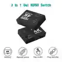Multiplicador Splitter Hdmi 3x1 Sm-f7805