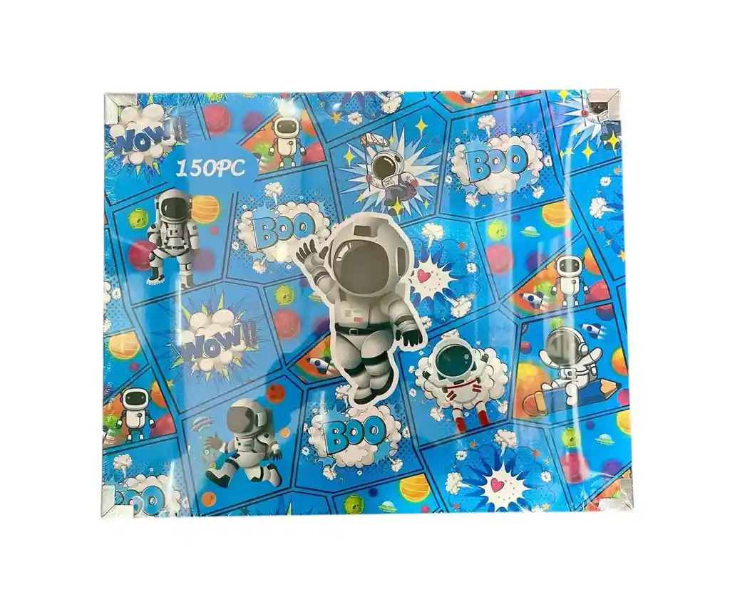 Set De Arte Para Niños De 150 Piezas Astronauta Azul