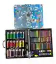 Set De Arte Para Niños De 150 Piezas Astronauta Azul