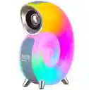 Parlante Luz Led Caracol Blanco