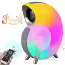 Parlante Luz Led Caracol Blanco