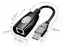 Extender Usb Hasta 30 Metros. Por Cable De Red, Extensor Usb