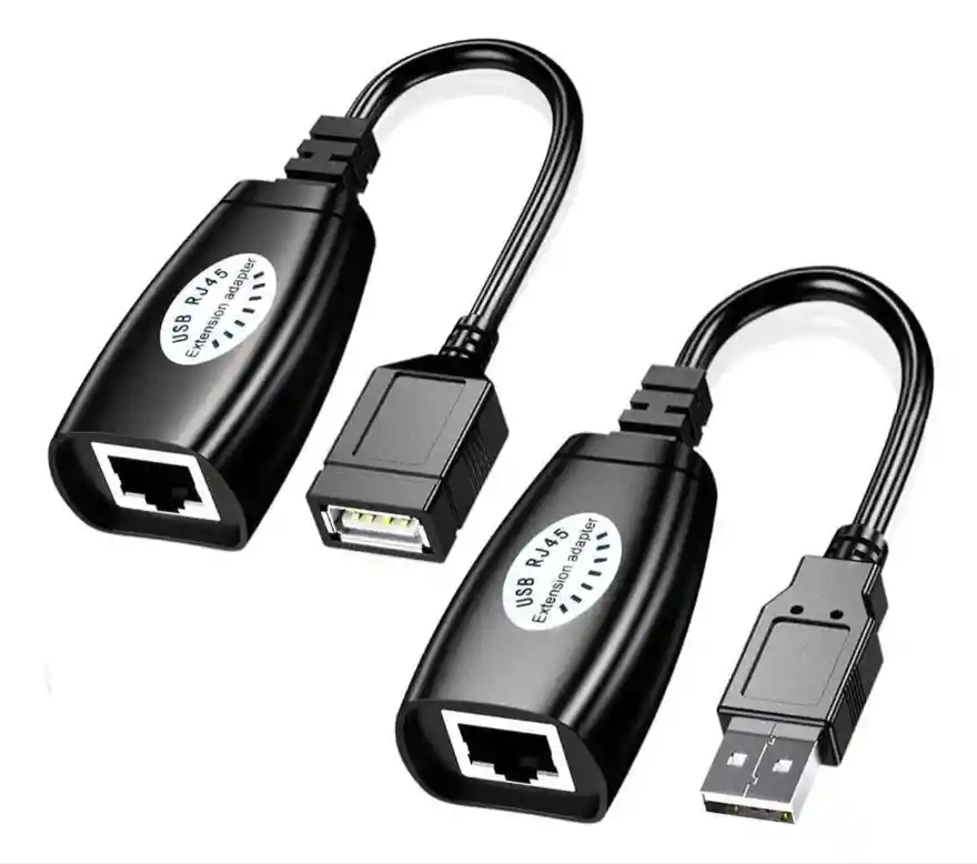 Extender Usb Hasta 30 Metros. Por Cable De Red, Extensor Usb