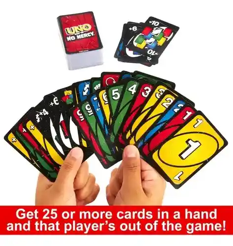 Juego De Cartas Uno Show ´em No Mercy Card Game Familiar