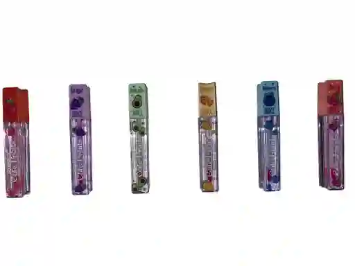 Brillo Labial Humectante Frutal, Lip Gloss Fresco Cute Fruits Magic Lip Color