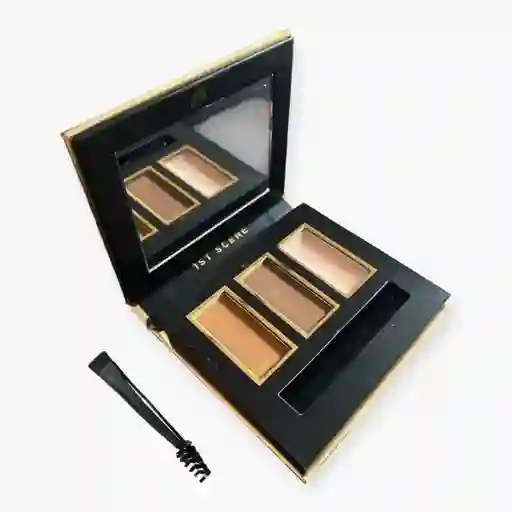 Kit Delineador De Cejas 1st Scene Atenea X 4g - Café Claro