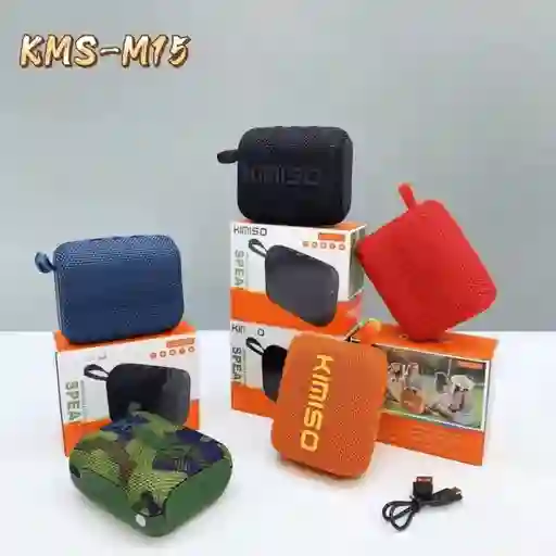 Parlante Bluetooth Kimiso Kms-m15 – Portátil Y Recargable
