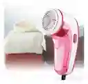 Quitamotas Eléctrico Saca Motas Saca Pelusas Portátil Rosado