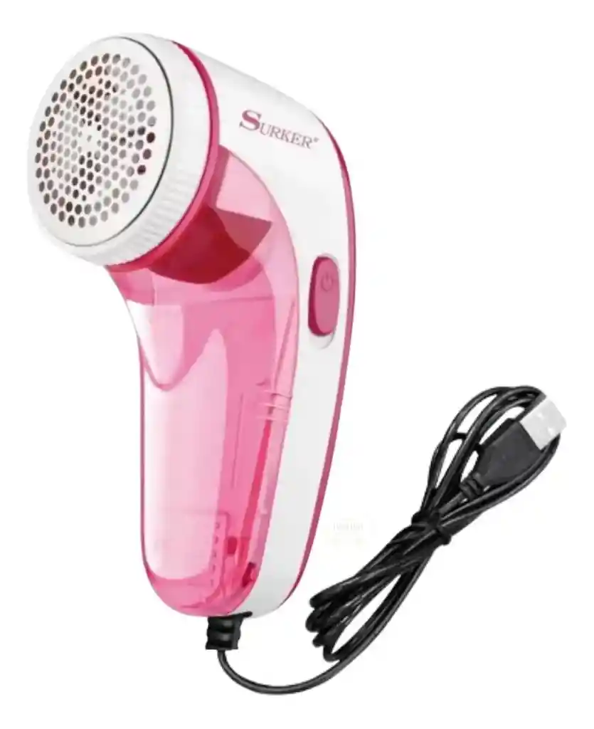 Quitamotas Eléctrico Saca Motas Saca Pelusas Portátil Rosado