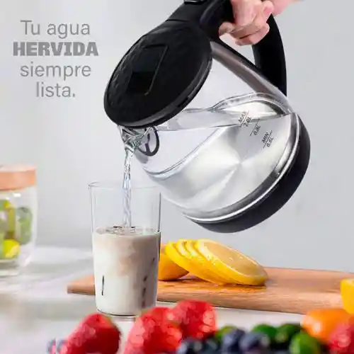 Tetera Eléctrico Hervidor De Vidrio Apagado Automático