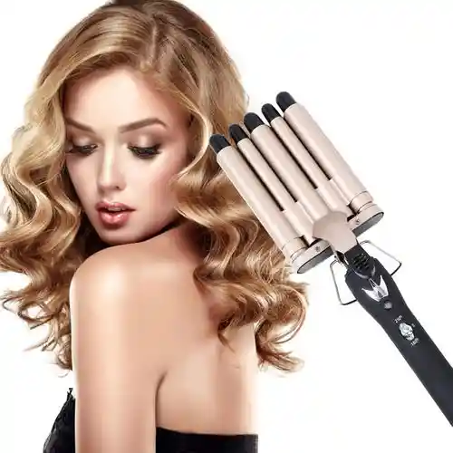 Pinza Onduladora Rizadora Para Cabello En Bucle 5 Tubos