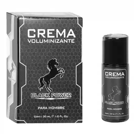 Crema Voluminizante Para Aumento Grosor Black Power 30ml