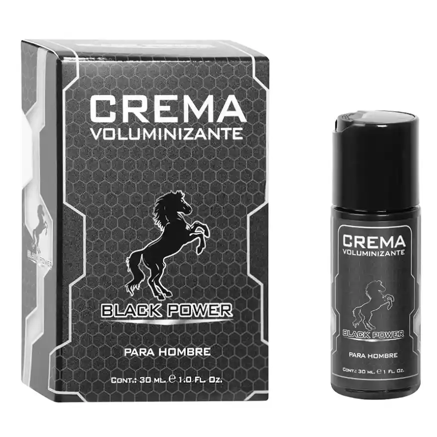 Crema Voluminizante Para Aumento Grosor Black Power 30ml