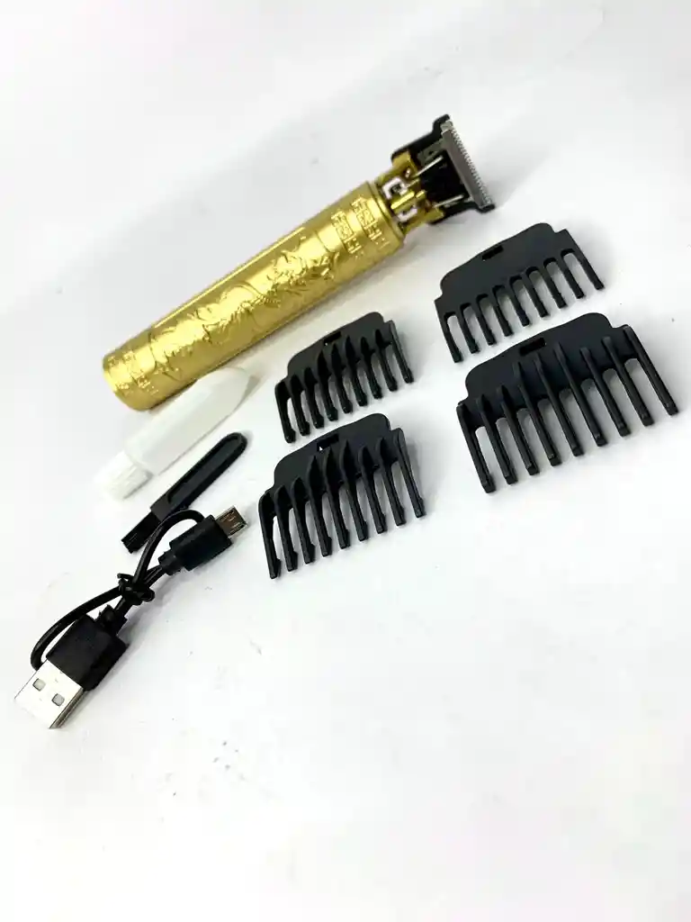 Maquina Patillera Y Afeitadora Recargable Inalambrica Portatil Buda T9