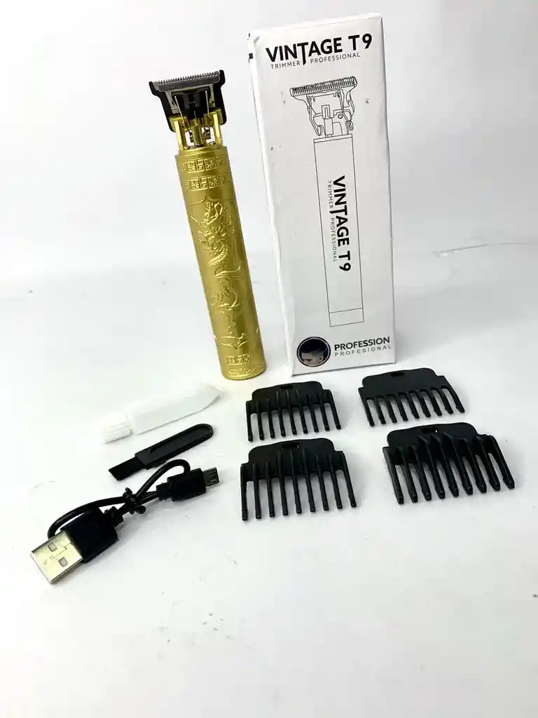 Maquina Patillera Y Afeitadora Recargable Inalambrica Portatil Buda T9