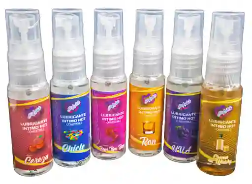 Lubricante Intimo Hot Comestible Disfrutate X 20ml