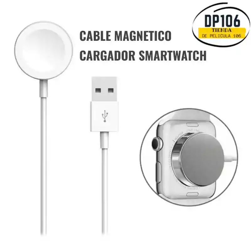 Cable De Carga Magnética Usb Para Smartwatch / Cargador