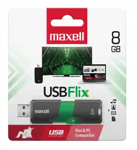 Memoria Usb Maxell Flix 8 Gb