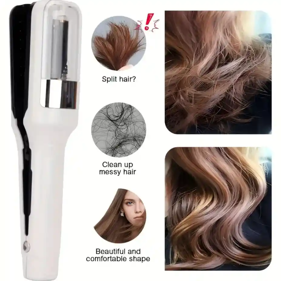 Quita Horquilla Para Cabello Blanco Recargable