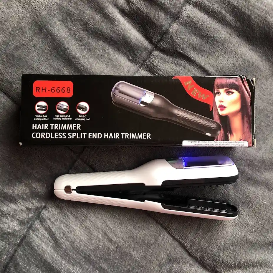 Quita Horquilla Para Cabello Blanco Recargable