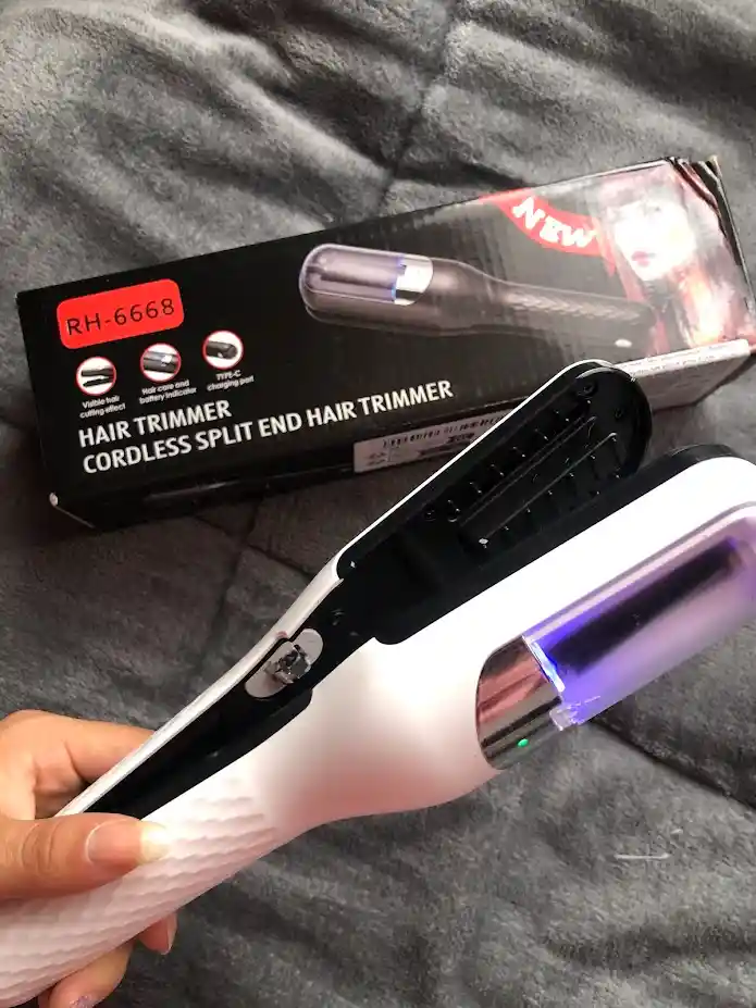 Quita Horquilla Para Cabello Blanco Recargable