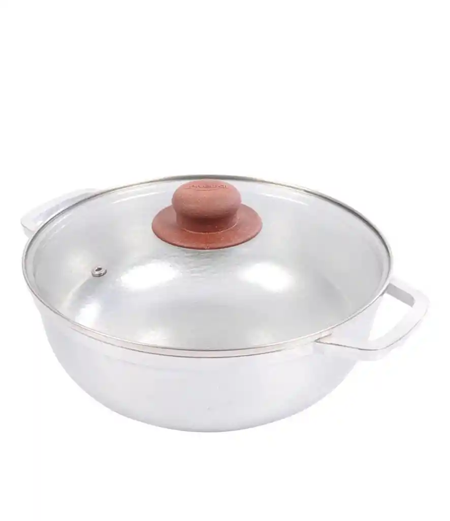 Caldero Universal Aluminio Fundido Caldero 0 22 X 9.5 X 28 Cm. N/a