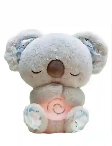 Peluche Koala Que Respira Tranquiliza Antiestres Gris