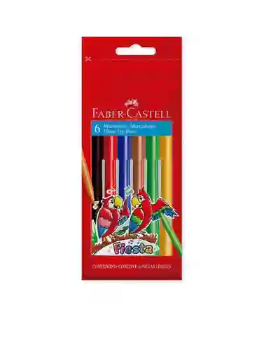 Plumones Fiesta Faber Castell