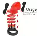 Jaula De Castidad Para Pene Sadomasoquismo Black Dispositivo De Castidad Masculino Bondage Sumisión