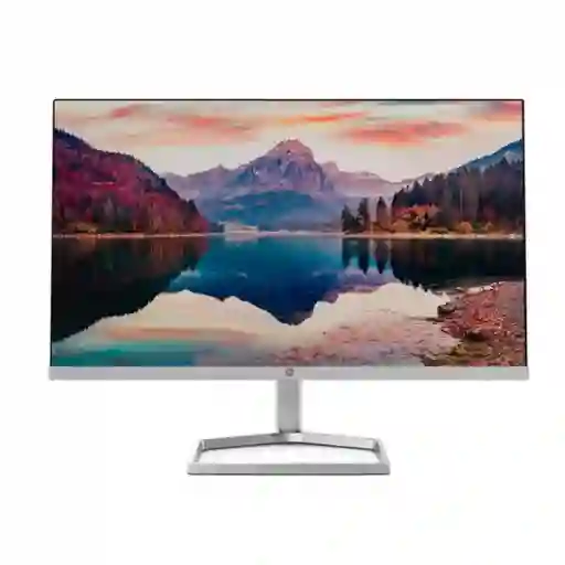 Monitor Hp M22f 21.5" Res. Fhd (1920 X 1080) Tasa 75 Hz, Color Gris (bordes Infinitos, Base Metálica