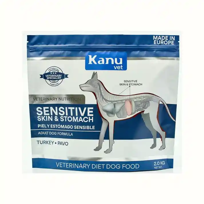 Alimento Medicado Kanu Vet Piel Y Estómago Sensible Para Perro Adultos