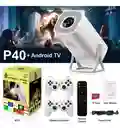 Proyector Smart Android 2 En 1 Emulador De Juegos Inalambrico
