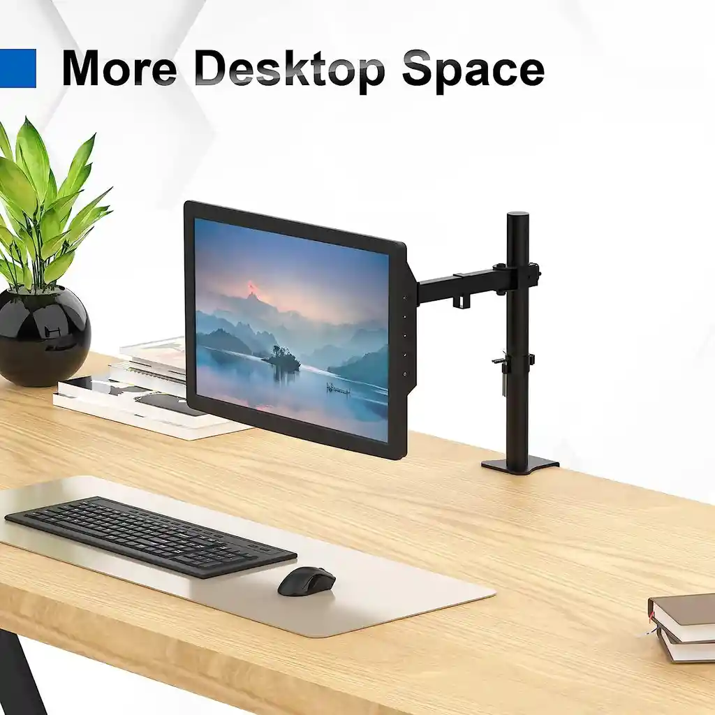 Soporte Base De Escritorio Móvil Para Monitor Pc 13 22 27 29 32 34