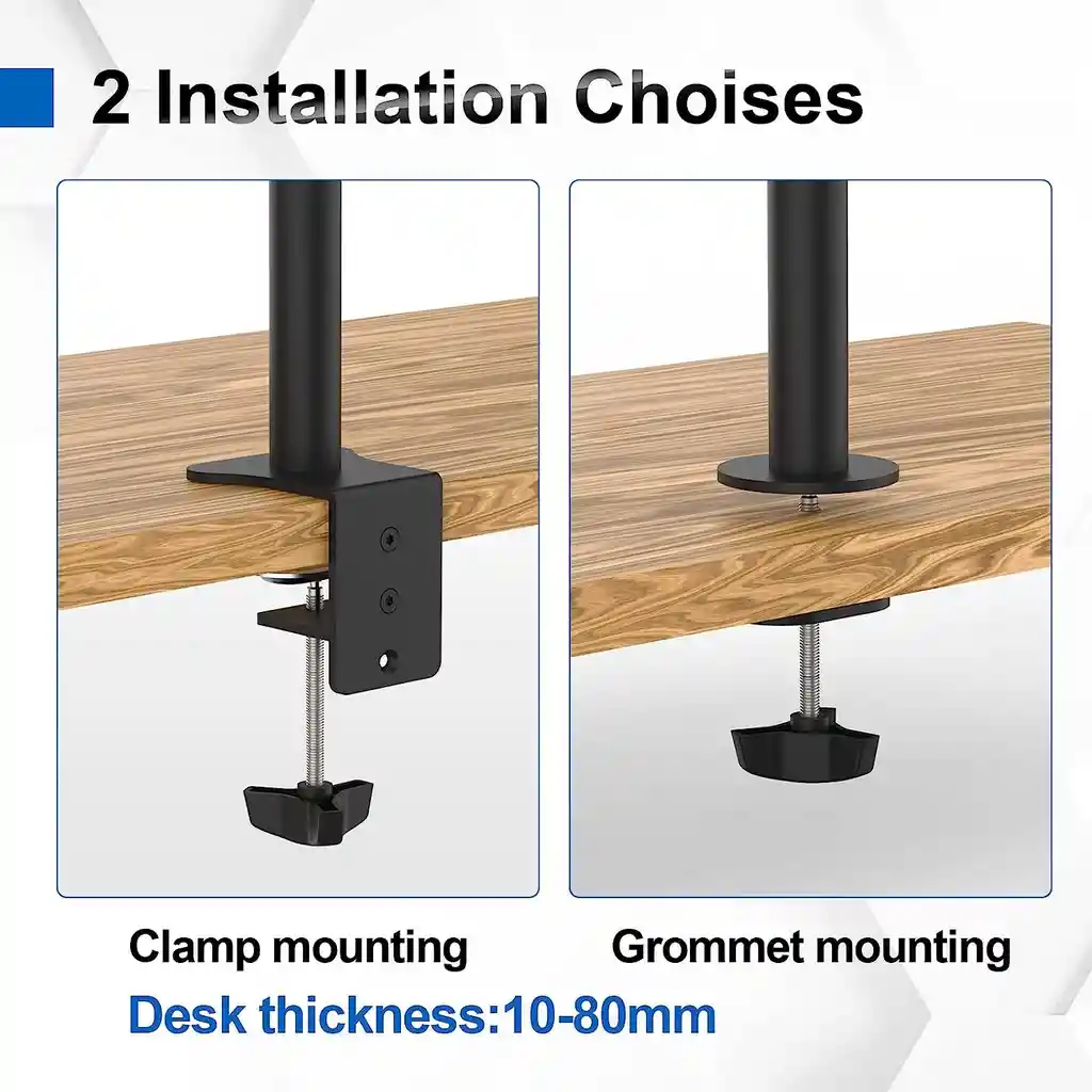 Soporte Base De Escritorio Móvil Para Monitor Pc 13 22 27 29 32 34