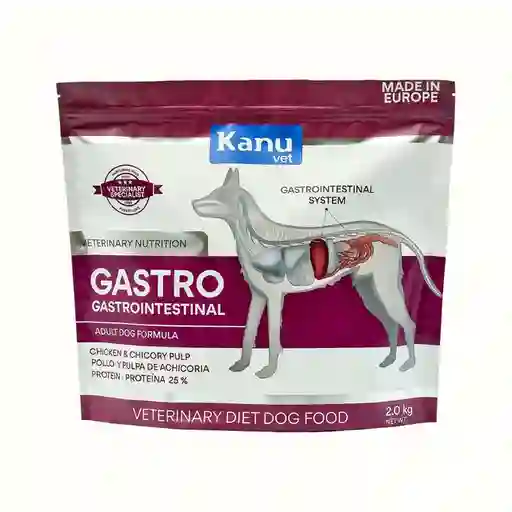 Alimento Medicado Kanu Vet Gastrointestinal Para Perro Adultos