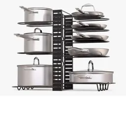 Estante Organizador De Ollas Metalico Wx-908