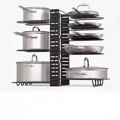 Estante Organizador De Ollas Metalico Wx-908