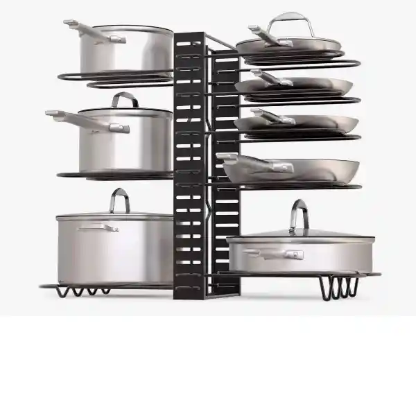Estante Organizador De Ollas Metalico Wx-908
