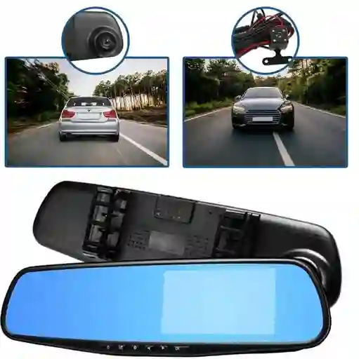 Cámara Y Espejo Retrovisor De Carro