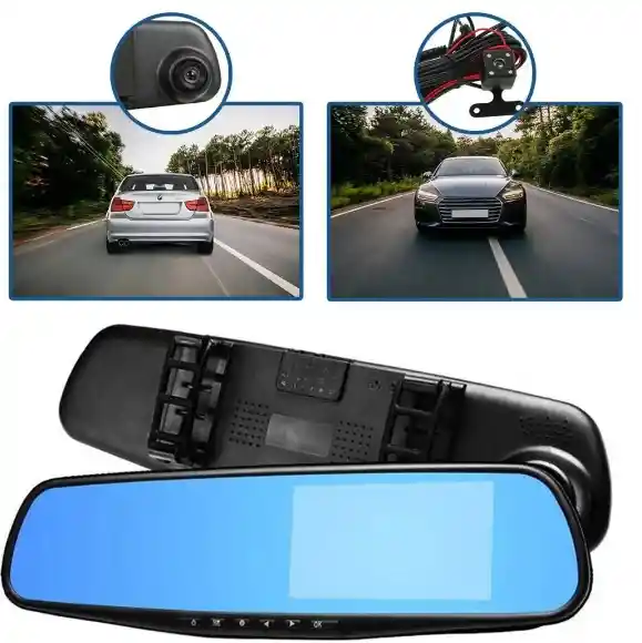 Cámara Y Espejo Retrovisor De Carro