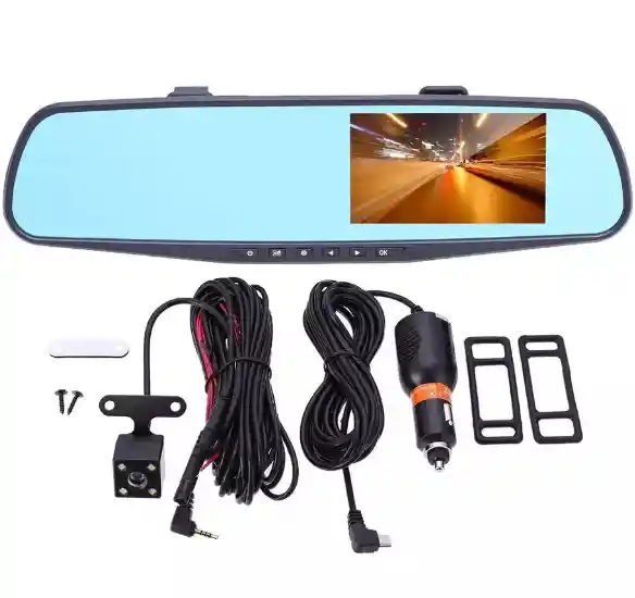 Cámara Y Espejo Retrovisor De Carro