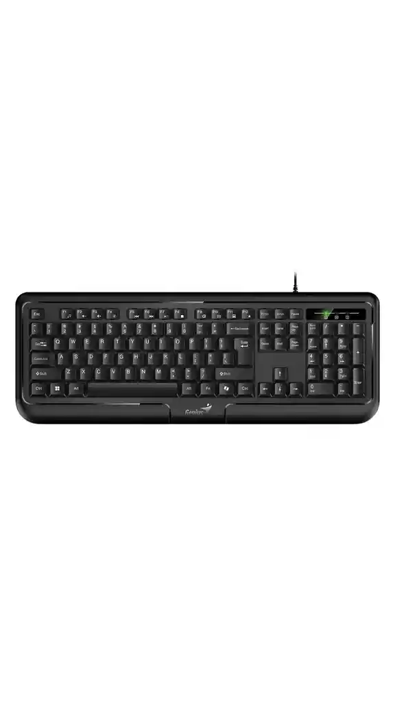 Teclado Usb Genius Kb-118 Resistente A Salpicaduras