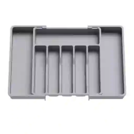 Lifewit Organizador De Cubiertos, Bandeja De Utensilios Expa Color Gris