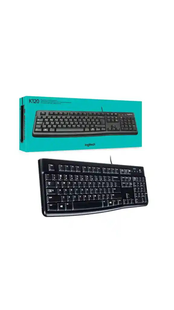 Teclado Usb Logitech K120 – Alta Calidad Y Durabilidad
