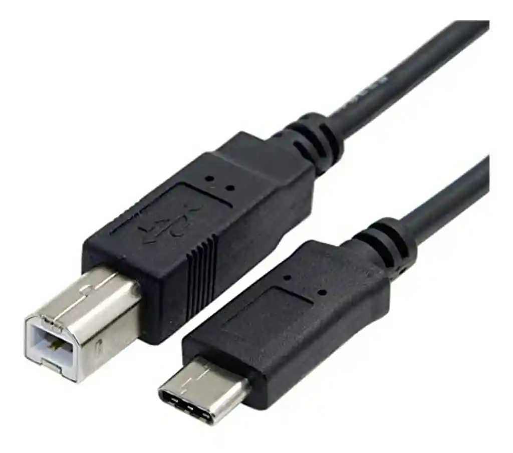 Cable Tipo C A Usb B Impresora Multifuncional 3 Metros