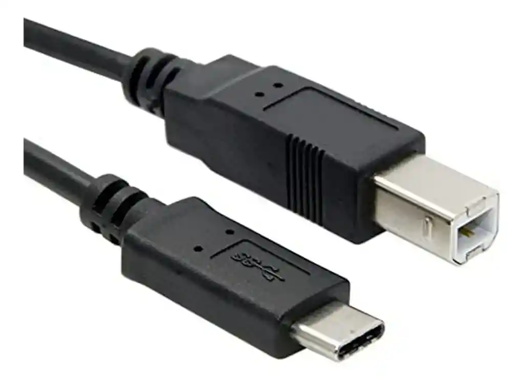 Cable Tipo C A Usb B Impresora Multifuncional 3 Metros
